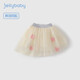 JELLYBABY【立體蝶結】秋裝女童半身裙嬰幼裙子寶寶公主裙不規格網(wǎng)紗裙