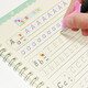 樂(lè )學(xué)文化 兒童魔幻凹凸練字帖小學(xué)生一年級練字本3-6歲幼兒園學(xué)前班寶寶數字拼音漢字畫(huà)畫(huà)聲母韻母寫(xiě)字貼 字母凹凸字帖+12禮品