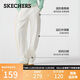 斯凱奇（Skechers）2025女休閑褲直筒褲彎刀褲運動(dòng)衛褲香蕉褲寬松L425W074