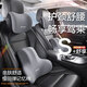 魅駒記憶棉汽車(chē)頭枕腰靠套裝護頸枕車(chē)用頭枕腰枕護腰靠墊枕比亞迪宋秦 頭枕腰靠套裝 【隕石灰】 1套