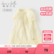 戴維貝拉（DAVE＆BELLA）公主裙女童連衣裙洋氣幼兒寶寶衣服小童網(wǎng)紗裙夏裝新款童裙 月光黃【現貨】 120 cm（建議身高110-120cm）