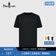 比音勒芬【干爽面料】2025夏季新款男士純色上衣簡(jiǎn)約基礎圓領(lǐng)短袖T恤