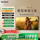 索尼（SONY）K-85XR50  85英寸 索尼電視5系 2025新品 MiniLED XR芯片 一級能效 國家補貼