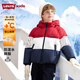 Levi's【新年馬年】李維斯兒童外套男童棉服紅色春季新款保暖加厚童裝女 辣椒紅 150 /72 【建議身高140-152cm】