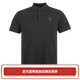 阿瑪尼男裝奢侈品EA7男士夏季新款純棉翻領(lǐng)短袖POLO衫T恤 黑色 8NPF09 PJNQZ 01200 L