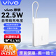 vivo【3C認證可上飛機】原裝充電寶22.5W快充10000毫安移動(dòng)電源纖自帶線(xiàn)薄機身適用iQOO蘋(píng)果三星華為 vivo22.5W自帶線(xiàn)充電寶10000毫安-白色