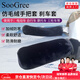 SooGree把套仿毛絨電動(dòng)車(chē)摩托車(chē)把套護手防滑把套冬季保暖防滑三輪把套 電動(dòng)車(chē)摩托車(chē)仿毛絨手把套黑色 一套（兩個(gè)車(chē)把套、手剎套）