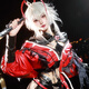 仟趣堡三角洲cos服麥曉雯cos周邊全套駭爪原皮大全套cosplay服裝女 麥曉雯紅皮維什戴爾全套+假發(fā)+鞋子+道具+面具 S【適合80-95斤】