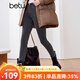 百圖betu女裝冬季新款牛仔褲高腰九分緊身鉛筆褲牛仔褲女2311T96 深灰 S