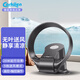 carkiien智能變頻無(wú)葉風(fēng)扇壁扇家用廚房廁所壁掛式搖頭電風(fēng)扇直流變頻節能嬰兒孕婦桌面臺式空氣循環(huán)風(fēng)扇 鈦灰色升級款