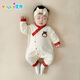 優(yōu)奇嬰兒衣服男女寶寶秋冬連體衣嬰幼兒春秋季哈衣外出爬爬服