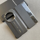 華為（HUAWEI）mate70rs非凡大師手機殼原裝智能視窗翻蓋手機套全包外殼保時(shí)捷原廠(chǎng)真皮套防摔新款 玄黑【智能翻蓋保護套】 Mate70RS非凡大師