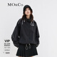 MO&Co.【UPF40+防曬服】運動(dòng)時(shí)尚休閑夾克寬松輕薄便攜外套女摩安珂 黑色-第2批 S 160
