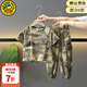 G.duck小黃鴨兒童迷彩服套裝男女童軍訓服中大小童活動(dòng)衣服學(xué)生軍訓服裝 沙漠T恤加長(cháng)褲【夏款】 120 尺碼5~6歲【110-120cm】cm