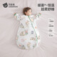 貝肽斯睡袋嬰兒春秋恒溫新生兒童寶寶睡袋一體式防踢被驚跳包被發(fā)熱神器 天竹×恒溫【秋冬中厚 室溫10-20°】靈鹿迎晨 M碼【適合身高62-85cm】建議年齡9個(gè)月-2歲