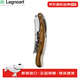 Legnoart【禮物】意大利家用不銹鋼紅酒開(kāi)瓶器多功能木柄海馬刀酒刀酒具 WF-2L Light wood 輕木 皮套裝
