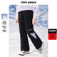 MiniPeace太平鳥(niǎo)童裝冬女童羽絨褲FBGKE4E57 黑色 150cm