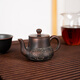 欽州坭興陶茶壺 長(cháng)嘴龍鳳宮燈壺 全手工泡茶壺功夫茶具節日送禮 大長(cháng)嘴龍鳳壺 200ml