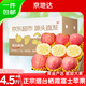 林晟果品煙臺棲霞紅富士蘋(píng)果凈重4.5斤中果200g新鮮水果 源頭直發(fā)包郵