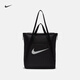 耐克訓練運動(dòng)托特包冬季魔術(shù)貼實(shí)用收納拼接NIKE DR7217 010黑/黑/白 均碼