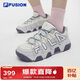 FILA FUSION斐樂(lè )潮牌女鞋復古籃球鞋冬季運動(dòng)鞋