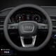 奧迪方向盤(pán)套真皮A6L/A4L/A7L/A8L/Q5L/A3A5Q3Q7Q8Q6車(chē)把套超薄款 D型超薄款【雙色線(xiàn)】不帶標