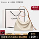 CinvaiKrose包包女包輕奢侈CK風(fēng)品牌托特包新款2026斜挎包休閑單肩包 奶杏配棕