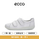 愛(ài)步（ECCO）女鞋春秋款舒適魔術(shù)貼單鞋平底休閑板鞋 柔酷2號206513國內現貨 01002 37