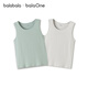 巴拉巴拉童裝兒童背心男童女童打底衫2026新款寶寶純棉無(wú)袖兩件裝親膚柔軟
