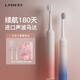 LMN萊渼 電動(dòng)牙刷 男女成人牙刷 入門款電動(dòng)牙刷 多種清潔模式 護(hù)齦軟刷 電動(dòng)聲波清潔 JIMOK聯(lián)合出品 櫻桃粉標(biāo)準(zhǔn)款【2只原裝刷頭+漱口水套餐】