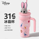 迪士尼（Disney）朱迪公仔冰霸保溫杯瘋狂動(dòng)物城316不銹鋼帶吸管送女新年禮物700ml