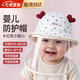 JEEMERY嬰兒防護面罩6-12個(gè)月帽子秋冬季兒童防護面具0-3-6-12個(gè)月寶寶 白色小愛(ài)心【拉鏈款】 【建議3-18個(gè)月】