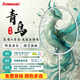 川崎青鳥(niǎo)羽毛球拍全碳素超輕5U初學(xué)進(jìn)階進(jìn)攻男女學(xué)生全能型國風(fēng)單拍 青鳥(niǎo)-青色【冰藍線(xiàn)】 單拍 25磅(有一定基礎的球友)