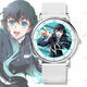 鬼滅之刃時(shí)透無(wú)一郎周邊學(xué)生考試表生日禮物手表二次元痛表 Y935-白色 普通包裝【送表帶+電池】