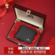 稻草人男錢(qián)包真頭層牛皮卡位票夾皮錢(qián)夾高檔禮盒生日禮物送男生老公