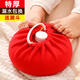 冬天湯婆子老式暖腳壺熱水袋注水暖手爐燙壺塑料熱敷床上被窩專(zhuān)用 加厚紅色大號-湯婆子