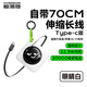 腦洞范【國家3c認證可上飛機】小云團充電寶20000mAh毫安大容量自帶線(xiàn)快充便攜17移動(dòng)電源適用華為蘋(píng)果16 眼睛白【Type-C款】適用安卓及蘋(píng)果15-17 超長(cháng)續航【20000毫安】