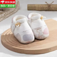 愛(ài)嬰樹(shù)嬰兒鞋子0-6-12個(gè)月到1歲加絨男女寶寶學(xué)步前軟底腳套防滑鞋襪 兔子粉【加絨加厚】秋冬季 12cm【建議0-12個(gè)月】