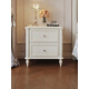 法式實(shí)木床頭柜臥室輕奢高級感小戶(hù)型床邊側邊柜奶油風(fēng)2026年新款 0.5米扶光床頭柜【實(shí)木烤漆/奶油白】