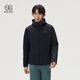 KOLON SPORT/可隆戶外保暖棉衣 男士防潑水透濕防風P棉中間層棉服 LHPJ6SN013-BK 黑色 2XL 185/104A