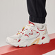斯凱奇（Skechers）男鞋運動(dòng)鞋耐磨百搭休閑鞋老爹鞋 802030/WRD 白/紅 41