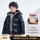 高梵兒童羽絨服黑金5.0鵝絨服男女童寶寶輕薄短款面包服保暖羽絨外套 YT黑色-小熊耳朵 【預售11月25日后發(fā)貨】 110 【飛天鵝絨】