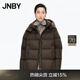 江南布衣（JNBY）【白月光】商場(chǎng)同款25冬新品羽絨服A型寬松側拉鏈5X0C10110 201/暗咖（批次一） S