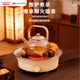 THOMSON湯姆遜 電陶爐家用煮茶爐 電茶爐保溫光波爐臺式燒烤爐家用陶瓷爐大功率不挑鍋電熱爐養生茶爐茶壺 1300W | 不挑鍋 | 圓爐款