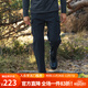 AKCLUBAK男裝曠野美拉德機能可調節腰帶工裝腿袋直筒休閑褲男2312220 深藏藍 2XL XXL