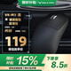 瓦爾基里（VALKYRIE）VK M3 有線(xiàn)/2.4G/藍牙三模電競鼠標 8K無(wú)線(xiàn)接收器 40g輕量化 對稱(chēng)收腰電競鼠 VK M3 Black 黑色+防滑貼