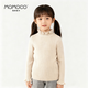 瑪米瑪卡（MOMOCO）兒童毛衣冬季女童拜年服內搭針織衫百搭時(shí)尚洋氣毛衣 米色 130