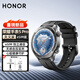 榮耀手表5Pro智能藍牙通話(huà)eSIM獨立電話(huà)無(wú)感血壓血氧心率睡眠監測心臟守護男士運動(dòng)跑步高端新款腕表 eSIM版【天文家】氟橡膠黑色表帶