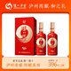 瀘州老窖瀘州陳釀系列濃香型白酒52度家用宴請禮盒裝高度糧食酒 52%vol 500mL 2瓶 （贈禮品袋*1個(gè)）