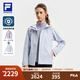FILA 斐樂(lè )官方女士上衣兩件套2025冬新款健身運動(dòng)寬松連帽外套 風(fēng)鈴草紫-VT M 165/84A/M